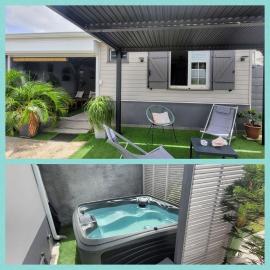 TI GARDEN et son jacuzzi privé à Ste Luce