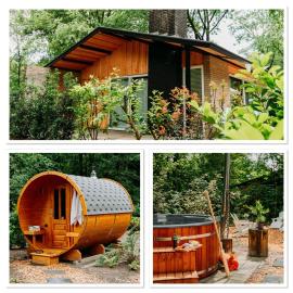 Forest Bungalow 2 * Hottub & Sauna * Natuur, Hotel in Rheezerveen