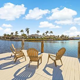 Direct boating access home with pool spa and billiards