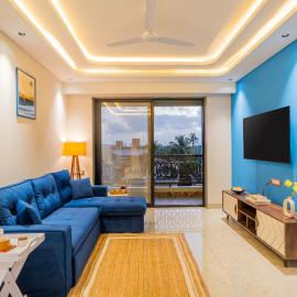 ELIVAAS Signature Kamerios Maris 1BHK Apartment with Jacuzzi