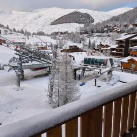Duplex 6 personne au pied des pistes