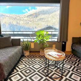 Apartement vue montage magnifique 2ch 5mn piste 3, hotel in Les Houches
