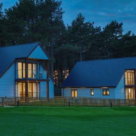 Le Strange Arms Garden Lodges
