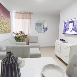 Apto 3 habit +2TV-Wifi, Netflix-Parqueadero gratis, Hotel in Barranquilla