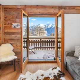 Studio rénové avec vue sur les montagnes, hotel v destinácii Vex