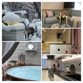 SnowCrystal home with free Jacuzzi and Sauna