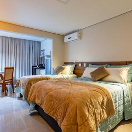 Flat - Conforto em ótima localização - Hotel Garvey