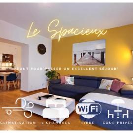 Le Spacieux - centre-ville - 4 chambres - 8 pers