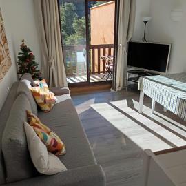 Valdeblore में, होटल Appartement 3 pièces au pied des pistes de la Colmiane