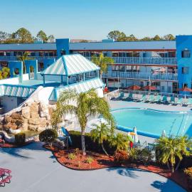 Ramada by Wyndham Flamingo Water Park, hotel di Kissimmee