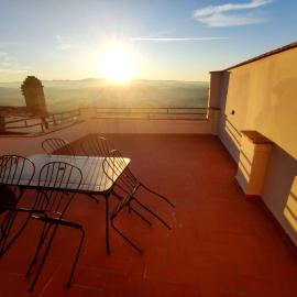 La grande terrazza, centro borgo