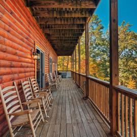 Mountain-View Cabin Hot Tub, Game Room, 4 Suites