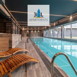 3L Apartments Kasprowicza 20C - DARMOWY basen, sauna, siłownia, jacuzzi, bawialnia