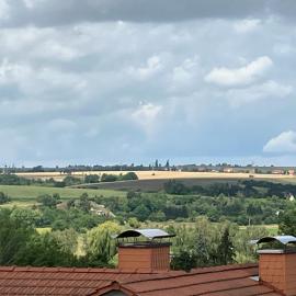 FEWO-Wölkchen mit Ausblick & Komfort über den Dächern von Weißenfels