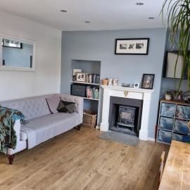 Family home with garden