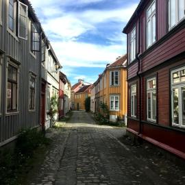 Liten studioleilighet meget sentralt i sentrum, 3 minutter fra torget, hotel Trondheimben