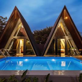 The Dune Retreat by StayJadePoolTwin VIllas, hotel in Devanahalli-Bangalore