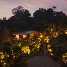 SaffronStays Sylvan Farms - 3BR eco-luxury villa with birdwatching, trekking and organic farming in Mount Abu