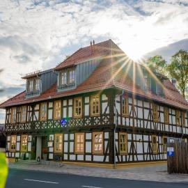 Teutsche Schule, hotell i Schleusingen