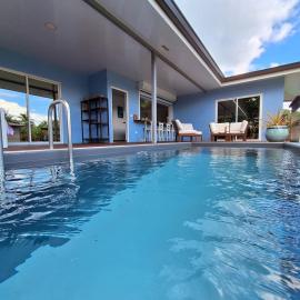 FARE HEI - Maison 2 chambres avec Piscine privée et accès plage