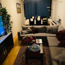 Room in 2 bedroom apartment, hotel a Lijordet