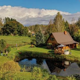 Mīļpirtiņa Guguči, hotel Straupe városában