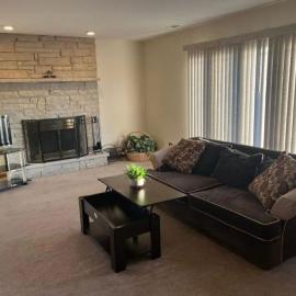 3BR-2BA Deluxe Apartment with Fireplace and Balcony, hotel u gradu Niles