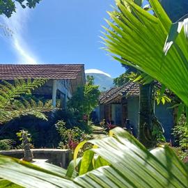 Pondok Bamboo Sendangsari, hótel í Wonosobo
