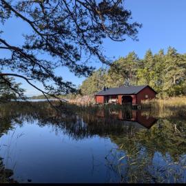 Hus Upplångö, hotel di Figeholm
