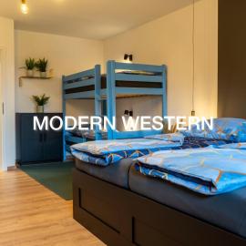 Modern Western - Apartment Blue, hotel a Eging