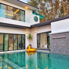 Villa Coco - Tropical Paradise with Private Pool, hotel Thalangban
