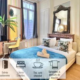 06 - Malibu Style, private room Close to train station,, hotel in Tourcoing