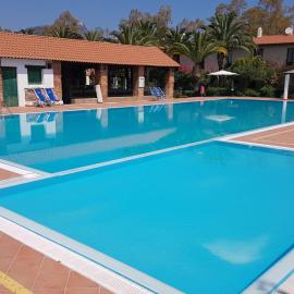 VILLAGGIO LA TONNARA OLIVERI trilocale con patio n 124
