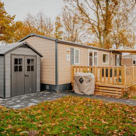 Chalet Trigano 1-6 pers- 3 slaapk- 2 badk- Berging- Inchecken al vanaf 13 uur incl gebruik koffie en thee, hotel v destinácii Lauwersoog