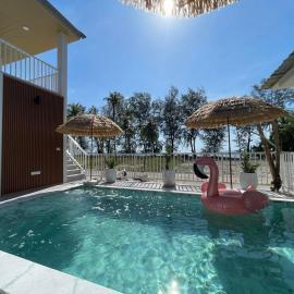 อุ่นไอเล Pool Villa Trat, Hotel in Ban Huang Som