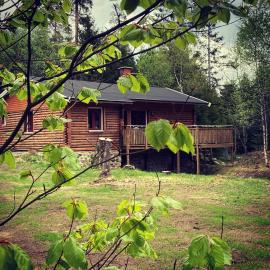 Nice log house near lake and forest in Vittsjö, Hotel in Vittsjö