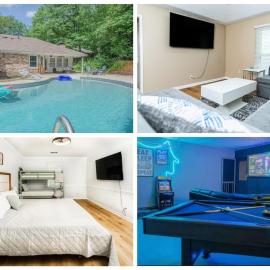 Ultimate Getaway with Pool and Games