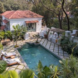 Villa Mandarina by The Blue Kite - 4BHK Standalone Luxuxy Villa in Assagao with Large Private Pool, Pool Table, Kids Play Area, Garden, Caretaker & Security