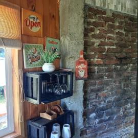 Cabaña con vista al Volcan