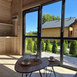 MOJA DEBINA LUX 1, domek z pokojem dziennym, jedną sypialnią i antresolą, blisko plaży, hotel in Debina