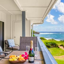 Koloa में, होटल Poipu Sands 437: 2BR Ocean View Condo w/ A/C, pool