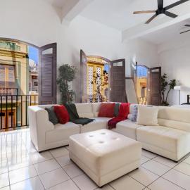 Spanish Penthouse Historic Mansion Private Patio