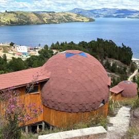 Lago de Tota Playa Blanca-Glamping Kairos, hotell Totas