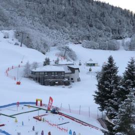 Le Skidoux 2*, au pied des pistes, vue montagne, hotel v destinácii Gourette