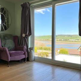 Stylish home, with amazing estuary view