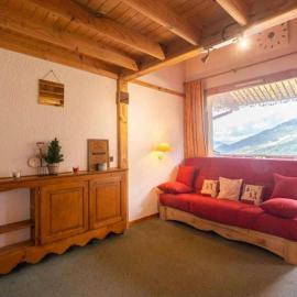 Studio alpin mezzanine, 4 pers, animaux acceptés, parking en option - FR-1-291-1022