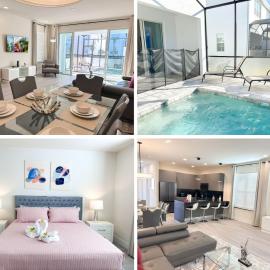 TR1391 – 4 Bedrooms Home with pool near Disney
