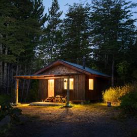 Carpinterito cabaña, ensenada campestre – hotel w mieście Puerto Varas