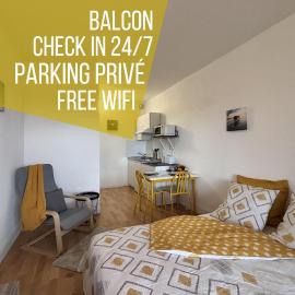 Bella Vista - Studio - Balcon - Parking