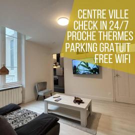 Luengoni - 1 chambre - Wifi - Proche Parc Thermal - 2 personnes